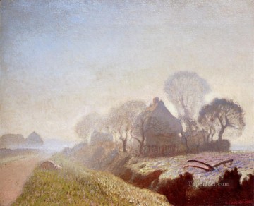11月の朝 モダンな風景 印象派 サー・ジョージ・クラウゼン Oil Paintings